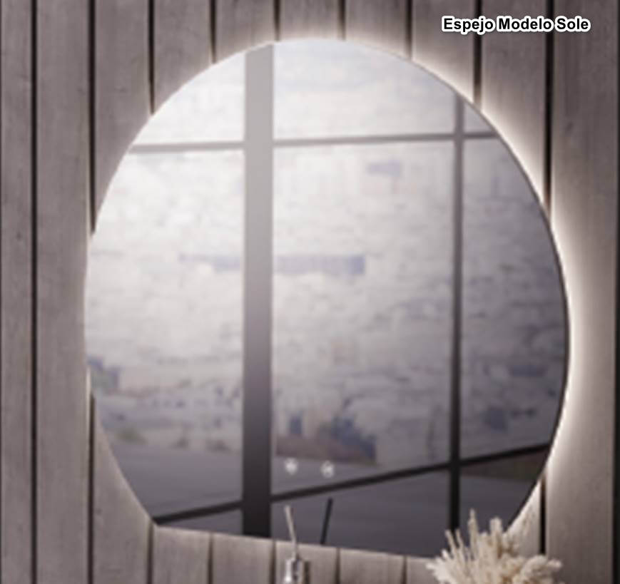 Espejo Sole Mueble de Baño Doha T1 Encastrado - Imagen 7